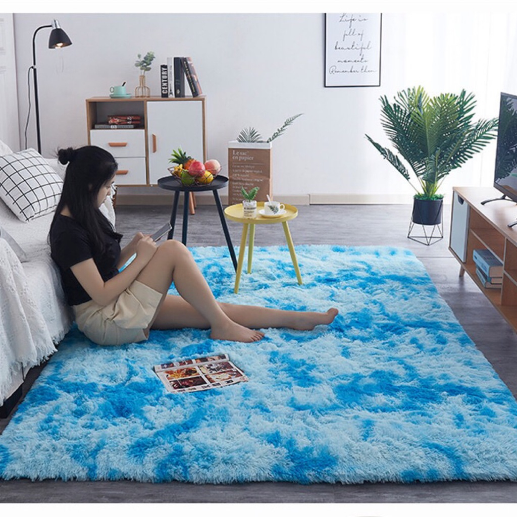 Direct Factory Price! Tie Dyed Flurry Carpet / Rug / Mat